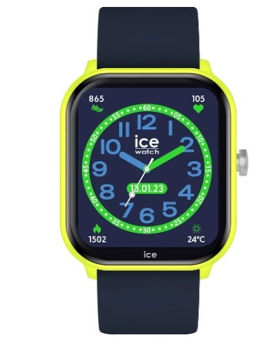 Watch smart yellow blue