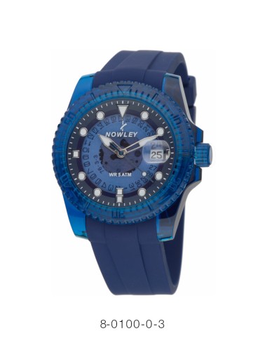 Reloj nude collection azul 0-3