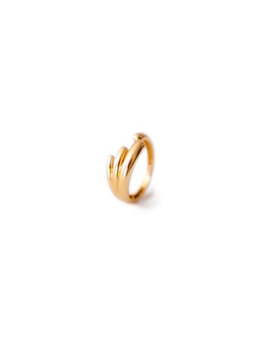 Anillo treys oro de 18k