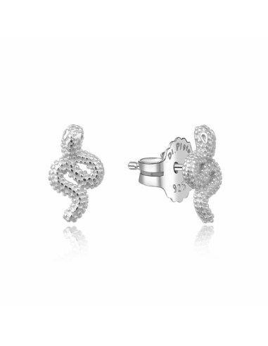 Pendientes serpiente plata 1ª ley