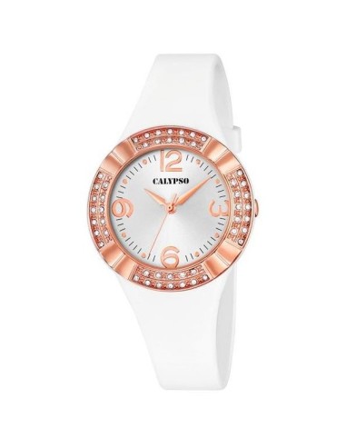 RELOJ CALYPSO TRENDY K5659/1 BLANCO 