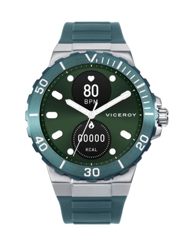 RELOJ PARA HOMBRE SMART ACERO IP VERDE 