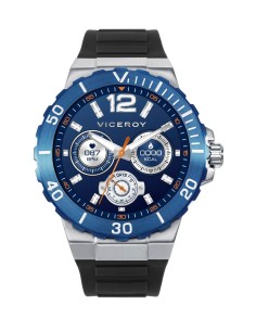 RELOJ PARA HOMBRE SMART ACERO IP AZUL 