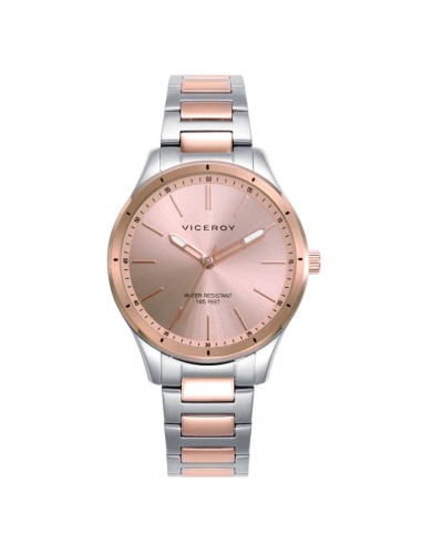 RELOJ MUJER DE ACERO IP ROSA REF. 401228-77