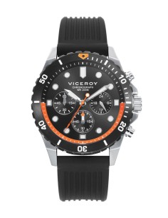 RELOJ HOMBRE ACERO IP NEGRO CORREA REF. 401369-57