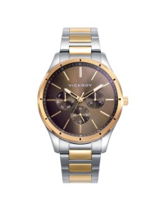 RELOJ HOMBRE MULTI ACERO IP DORADO REF. 401387-17