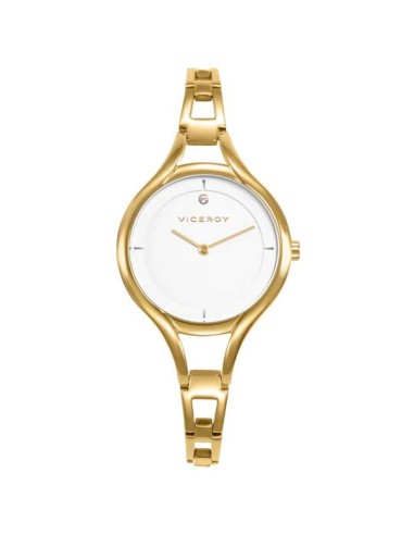 RELOJ MUJER ACERO IP DORADO 42448-07