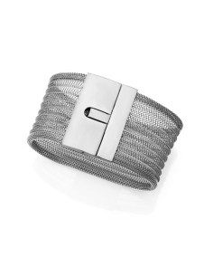 Pulsera de mujer de acero tipo cuff