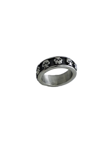 ANILLO DE ACERO con calaveras PARA HOMBRE 