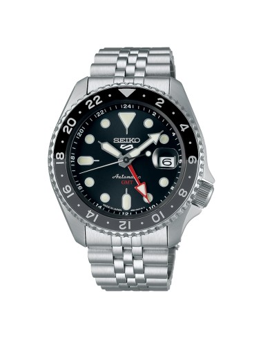 Reloj para hombre 5 sports style gmt negro ssk001