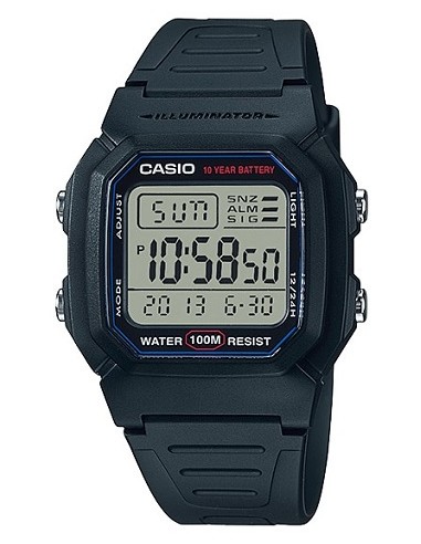 Reloj casio w-800h-1aves